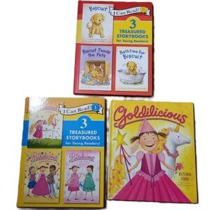 I Can Read Collection Books Goldilicious 3 hardcover books